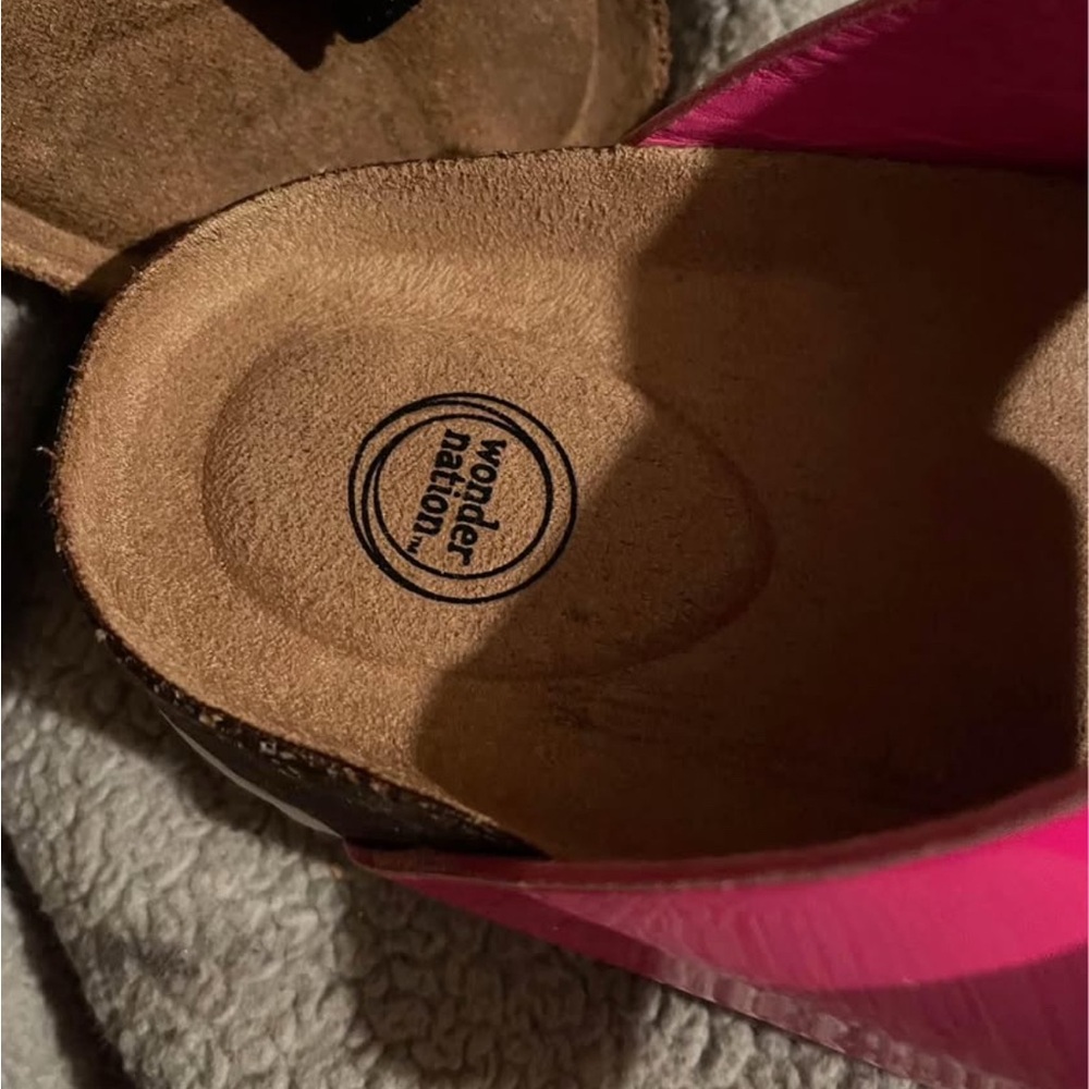 Wonder Nation Pink Sandals Only - Picture 3 of 6